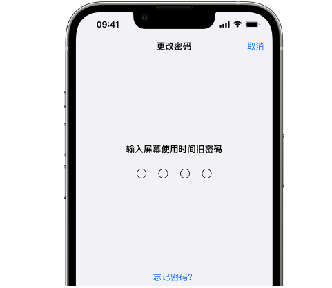 林西iPhone屏幕维修分享iPhone屏幕使用时间密码忘记了怎么办 