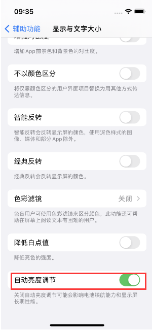 林西苹果15维修店分享iPhone 15 Pro系列屏幕亮度 